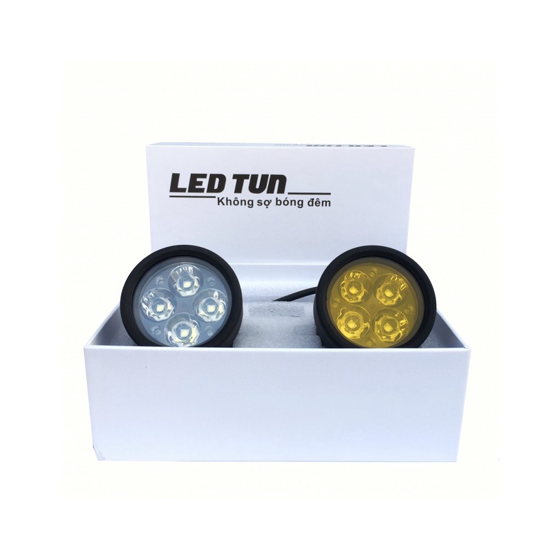Lens đèn Led Tun Tròn xe máy  58mm  - Home Motorcycle Workshop