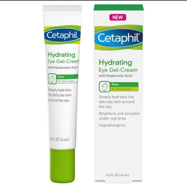 Kem dưỡng ẩm làm sáng và mịn da vùng mắt Cetaphil Hydrating Eye Gel Cream 14ml