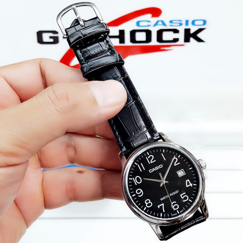 Đồng hồ nam dây da Casio Standard chính hãng Anh Khuê MTP-V002L-1BUDF | BigBuy360 - bigbuy360.vn