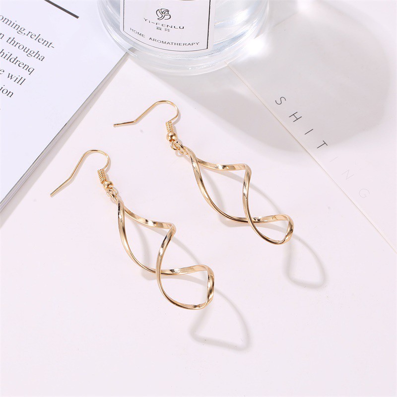 Bông Tai Xoắn Ốc Thời Trang Dành Cho Nữ