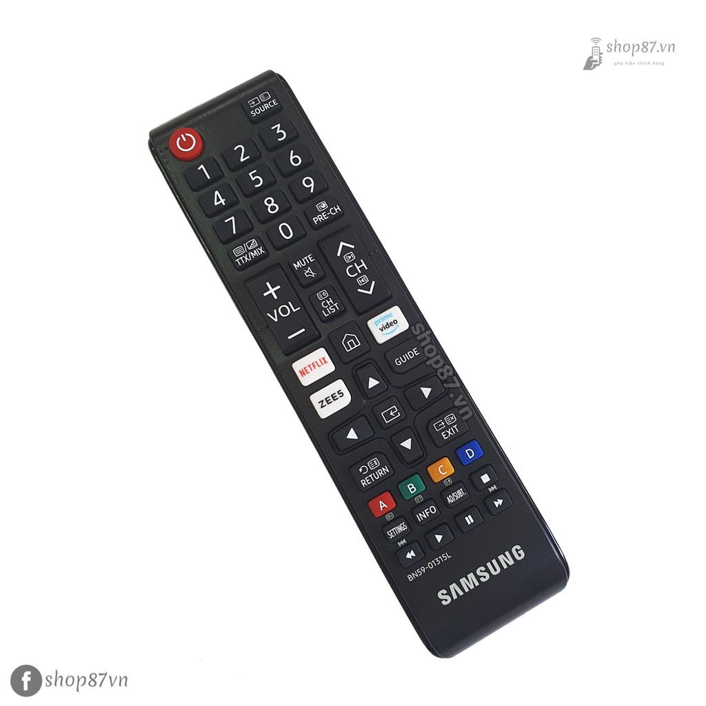 Điều khiển tv Samsung smart 2021 chính hãng Made in Vietnam BN59-01315L