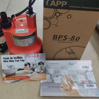 Máy Bơm Chìm Nước Thải Sạch,Hồ cá APP BPS 80