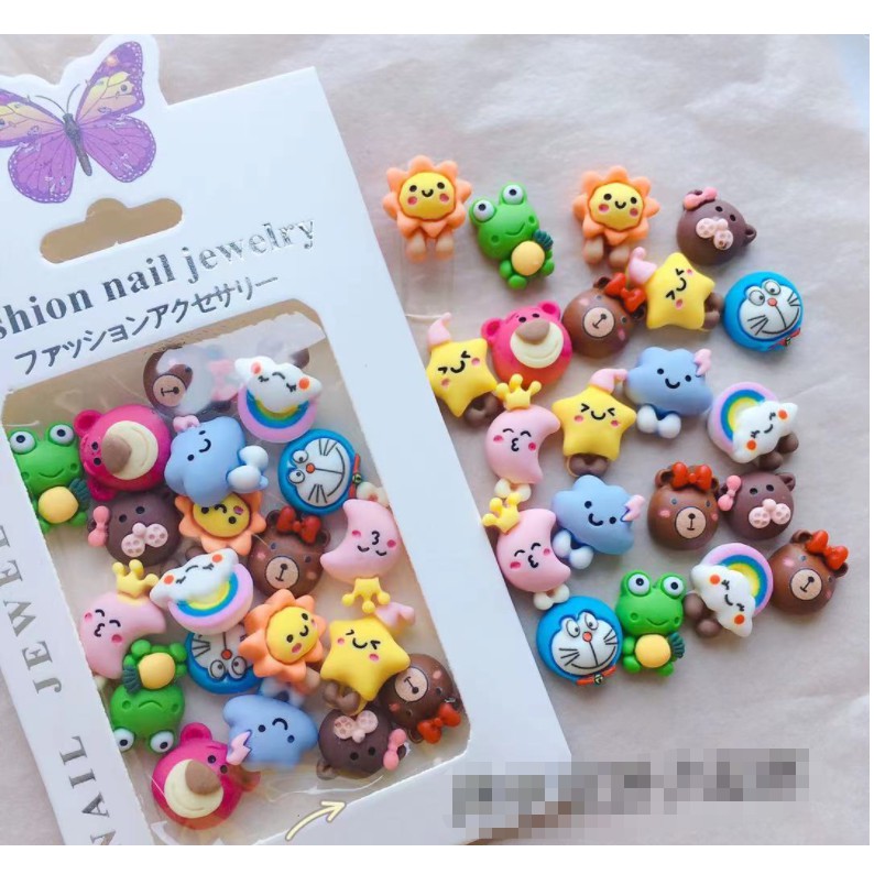 Set trang trí nail