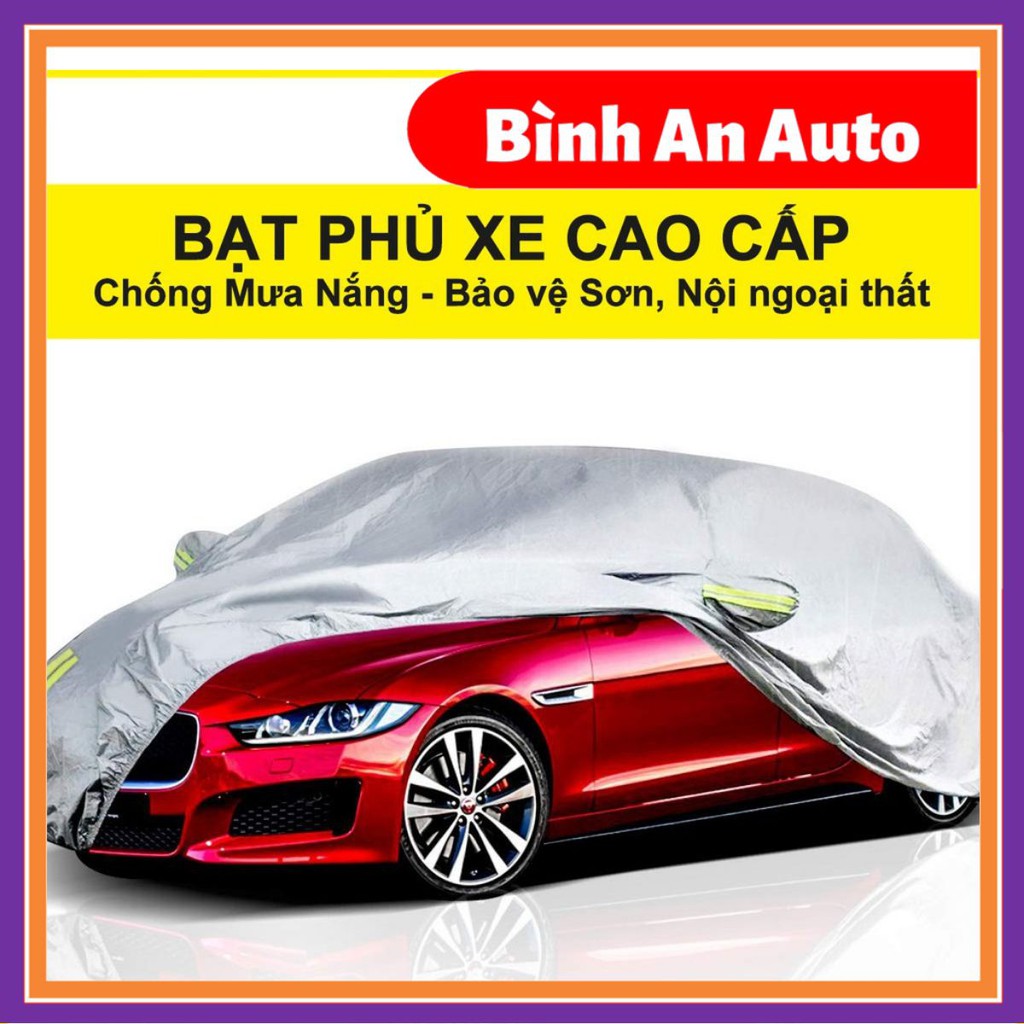 Bạt Phủ Xe Ô Tô Tráng Nhôm Cách Nhiệt Cao Cấp Chống Nắng, Chống Mưa, Chống Bụi - Bình An Auto