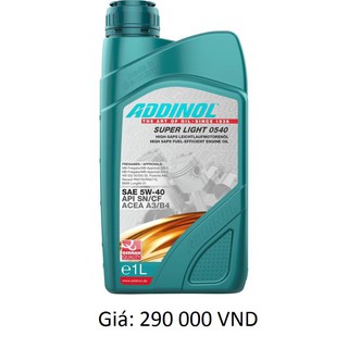 Nhớt Addinol Super Light 5w40_ Nhớt xe ga