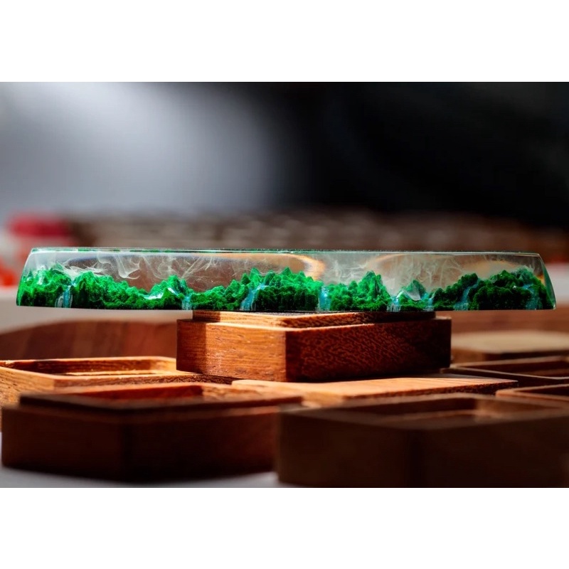 Nút bàn phím cơ Rừng xanh - Keycap resin
