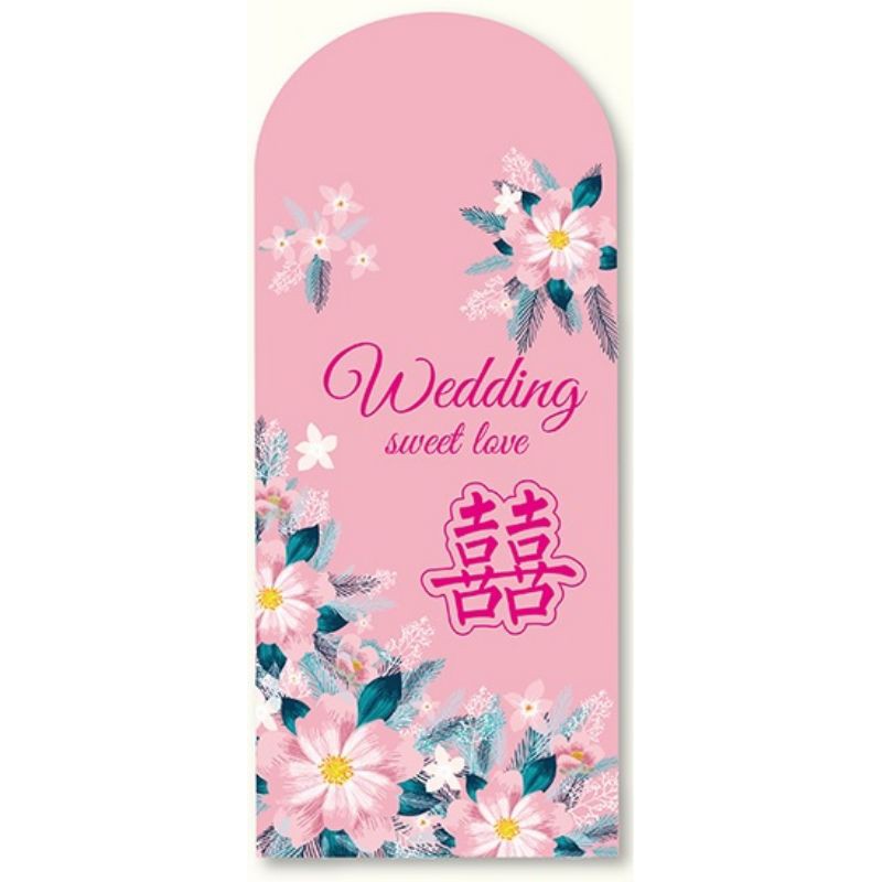 Lì xì hồng size lớn (12 cái)