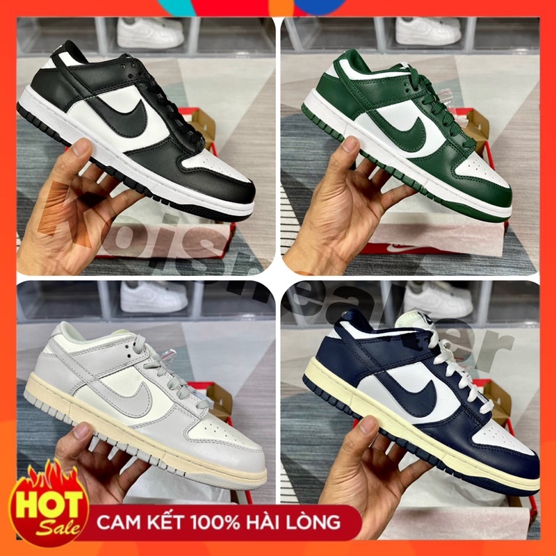 Các Phối Màu SB Dunk thấp cổ bán chạy, tặng kèm dây phụ || full box, ảnh thật