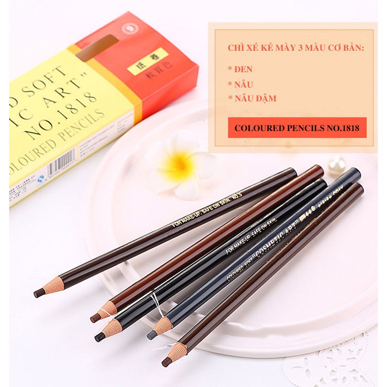 [ĐƯỢC CHỌN MÀU] Chì Xé Kẻ lông mày đủ màu sắc nét chuyên dùng trang điểm chuyên dụng | BigBuy360 - bigbuy360.vn
