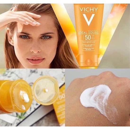 Kem chống nắng Vichy Ideal Soleil, kem chống nắng cho mọi loại da - Thi Vũ