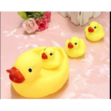 Vịt chút chít thả bồn tắm đồ chơi cho bé