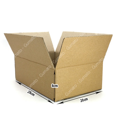 Combo 20 hộp giấy size 28x20x8 cm, thùng carton gói hàng Everest