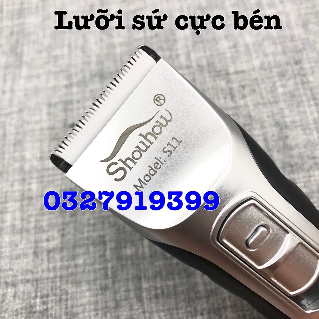 ✅Freeship✅ Tông đơ cắt tóc cao cấp S11 - tăng tốc  màn hình hiển thị