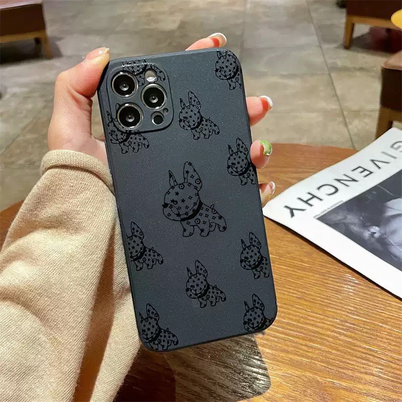 Ốp lưng BVC cạnh vuông giả 14 pug love 5 6 5s/6/6plus/6s/6splus/7/7plus/8/8plus/x/xr/xs/11/12/pro/promax/13/14Promax