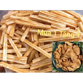 ( Mua 1 Tặng 1 ) Khoai Tây Phô Mai - Cực Ngon 1 Ký 500g Tặng 1 Bịch Tai Mắm