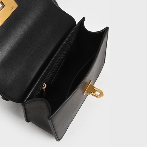 Túi CNK xuất xịn mini chất da PU cam cấp trơn đeo vai cầm tay cho nữ ảnh video quay thật