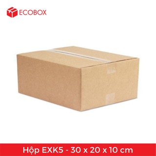 20 hộp carton exk5 - 30x20x10 cm