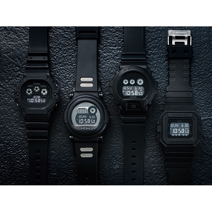 Đồng hồ Nam Dây Nhựa Casio G-Shock DW-D5500BB-1 chính hãng bảo hành 5 năm Pin trọn đời