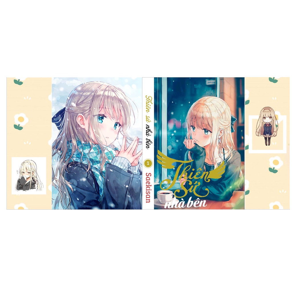 Bìa LightNovel Thiên Sứ Nhà Bên