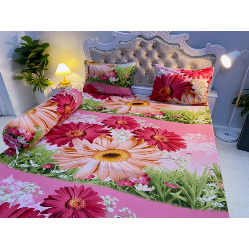 DRAP THUN HÀN QUỐC HOA CÚC(3 MÀU)