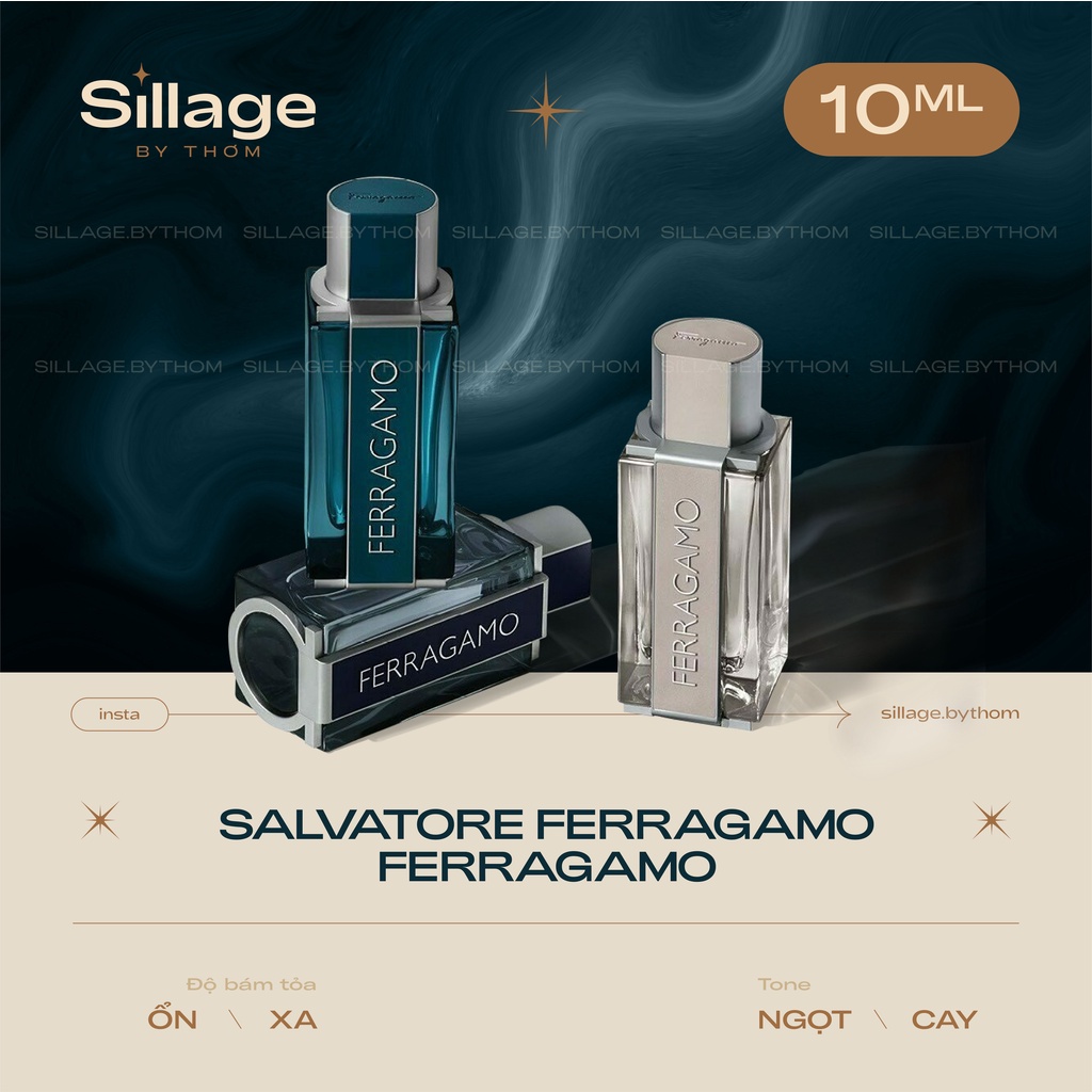 S A L V A T O R E  F E R R A G A M O INTENSE LEATHER EDP | Mẫu thử nước hoa unisex