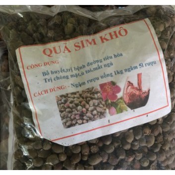 Qủa sim rừng khô (gói 1kg) - ND040