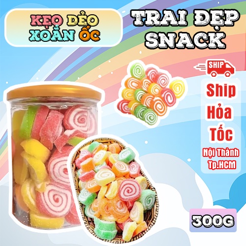 Kẹo Dẻo Xoắn Ốc Trai Đẹp 300G