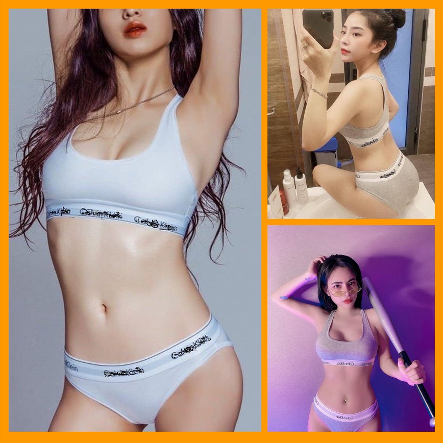 Set đồ lót thể thao C.K (calvin klein) có mút - Bộ Đồ Lót DANZA SHOP | BigBuy360 - bigbuy360.vn