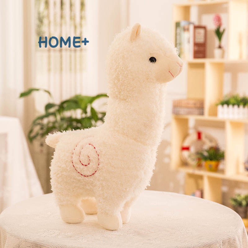 VN Thú Nhồi Bông Hình Lạc Đà Alpaca Đáng Yêu