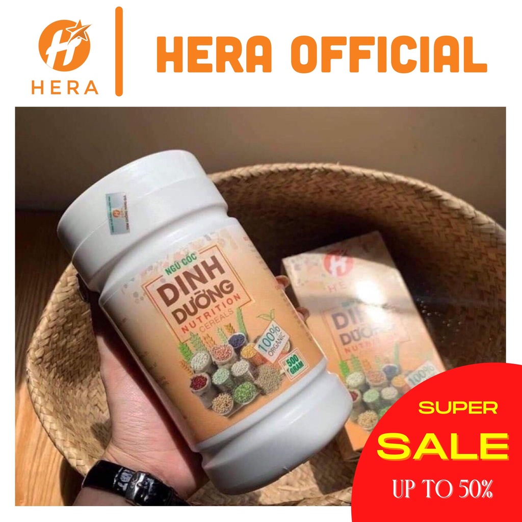 Ngũ cốc dinh dưỡng HERA  Cao Cấp Ngũ cốc tăng cân Tăng Cơ Hiệu Quả cho người gầy