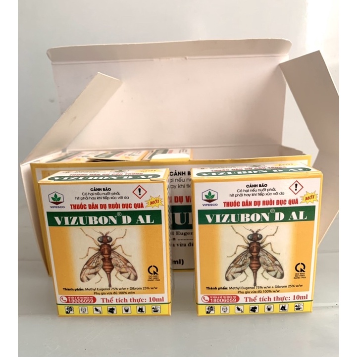 CHẾ PHẨM DẪN DỤ VÀ DIỆT RUỒI VÀNG ĐỤC TRÁI - VIZUBON - D