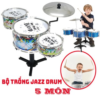 Bộ Trống Đồ Chơi 5 Món Cao Cấp Cho Bé