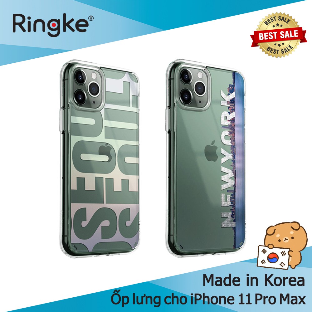 [THIẾT KẾ MỚI] Ốp lưng iPhone 11 / Pro / Pro Max Ringke Fusion Design - Nhập khẩu Hàn Quốc