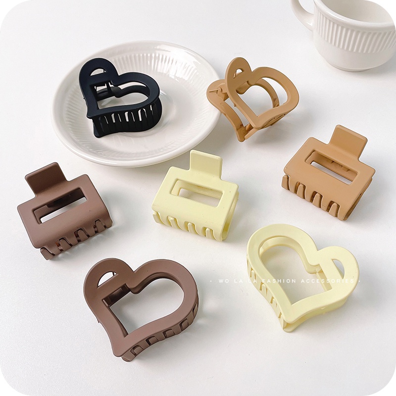 Kẹp Tóc Hình Trái Tim Thanh Lịch Thời Trang Hàn Quốc Cho Nữ