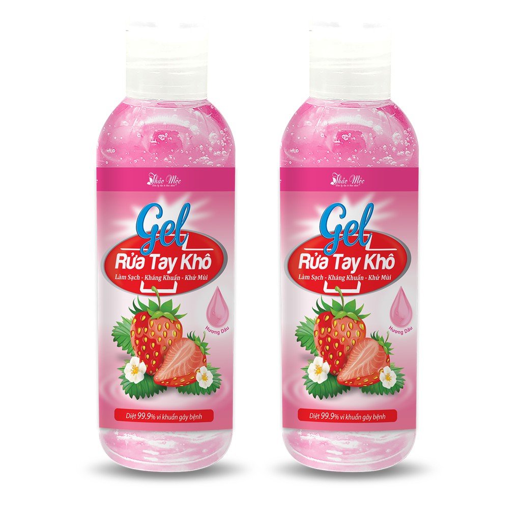 Gel rửa tay khô Thảo Mộc hương thiên nhiên