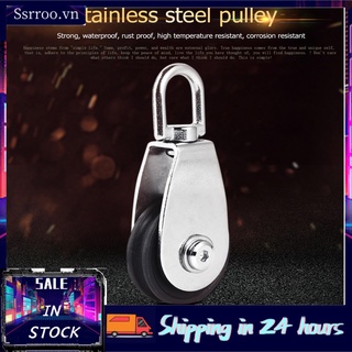 Ssrroo Vòng quay bằng thép không gỉ có vòng bi đôi xoay 360 độ không gây tiếng ồn cho thiết bị tập gym