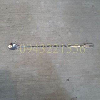 MUỖNG KHUẤY INOX 2 ĐẦU, MUỖNG BARSPOON PHA CHẾ DÀI 26 CM