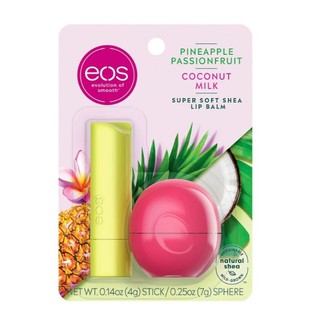 [SẴN -BILL US] Set son dưỡng môi EOS