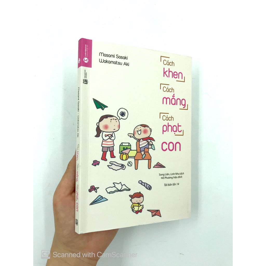 Sách gốc - Cách Khen, Cách Mắng, Cách Phạt Con (Tái Bản 2018)