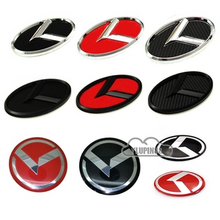 Kia Logo Xe Hơi Lưới Tản Nhiệt Biểu Tượng Miếng Dán Phía Sau Thân Cây Biểu Tượng Huy Hiệu Tự Động Vô Lăng Trung Tâm Trung Tâm Bao Dán Lốp Thời Trang Sửa Đổi Phụ Kiện Cho Xe Kia Forte Spectra Rio Picanto Sorento Cerato Carnival Rondo K5 K3 K2 K4