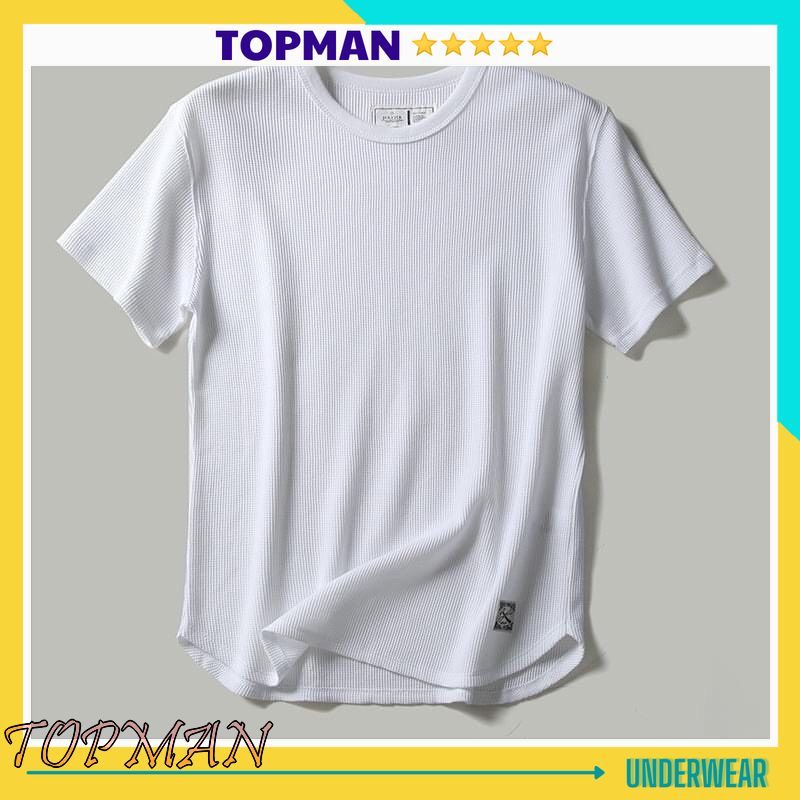 Áo thun nam cộc tay mùa hè, Áo phông nam chất Cotton Xốp siêu xịn - TOPMAN