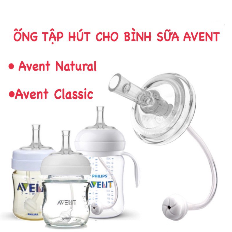  Ống Tập Hút Bình Sữa Philip Avent 125ml/260ml/330ml P08