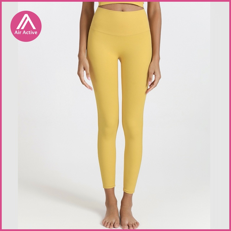 Cao Lưng Quần Legging Thể Thao Nữ Tập Liêu Nâng Mộng Gym Yoga DS