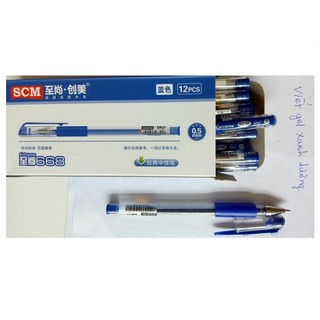 Combo 6 cây bút gel 668