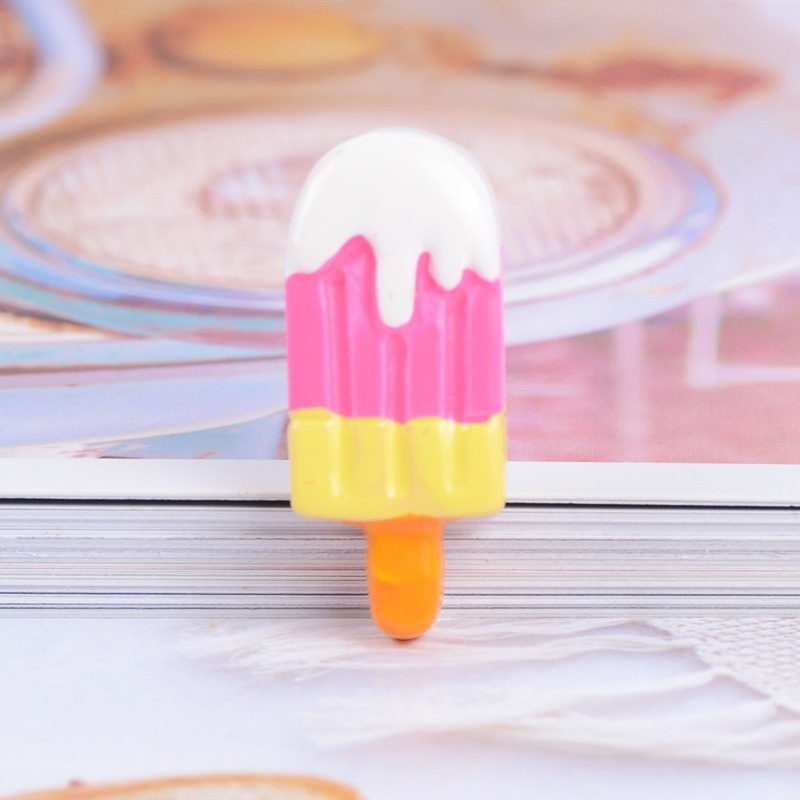 Set 10 Phụ Kiện Trang Trí Tủ Lạnh Hình Que Kem Xinh Xắn