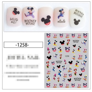 sticker trang trí nail chuột mickey