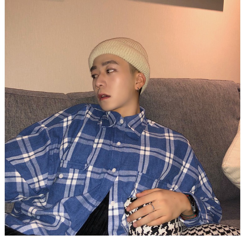 Mũ dệt kim màu trơn phong cách hip hop thời trang thu đông Hàn Quốc độc đáo