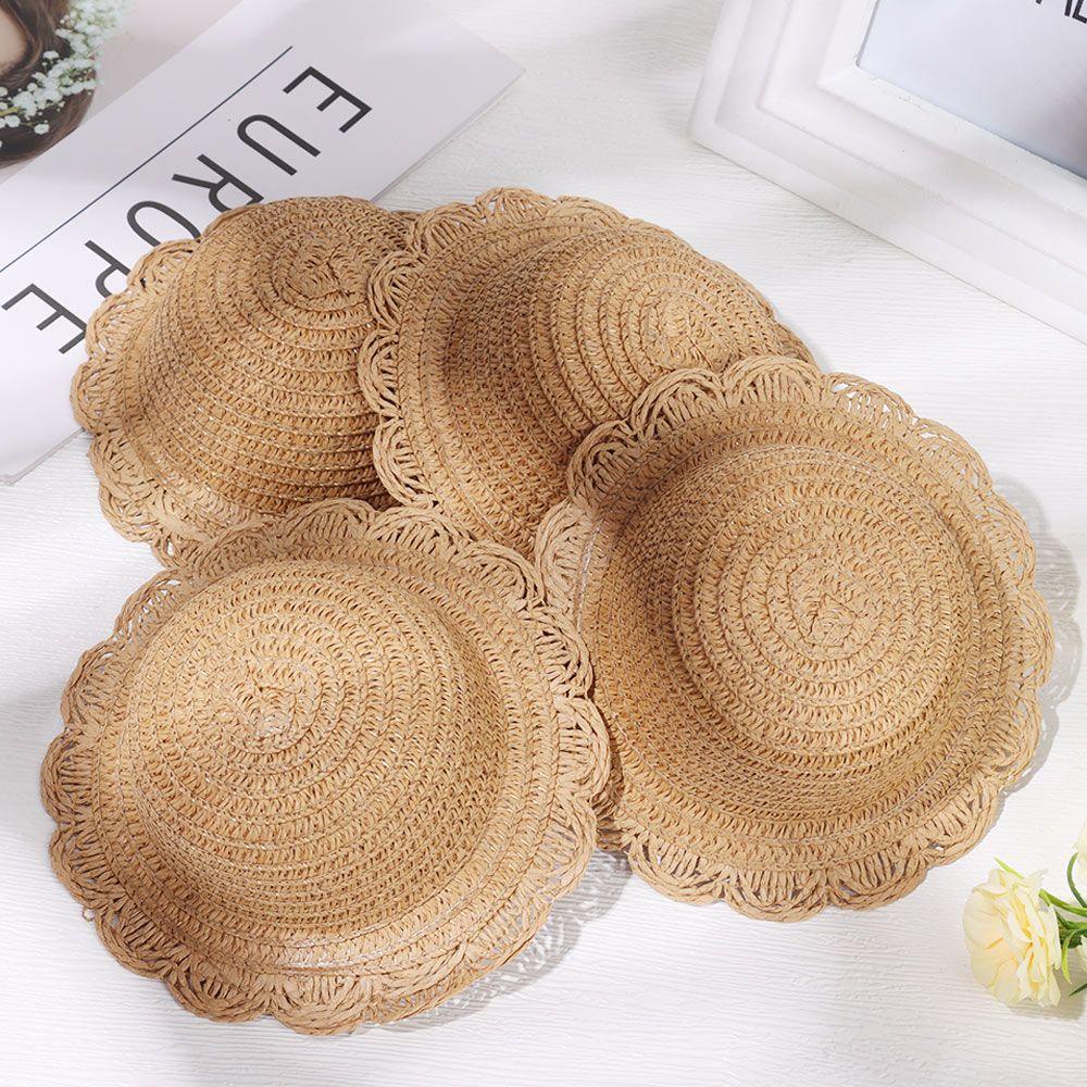 Nón Cối Phối Ren Hoa Xinh Xắn Cho Búp Bê Tỉ Lệ 1 / 81 / 61 / 41 / 3