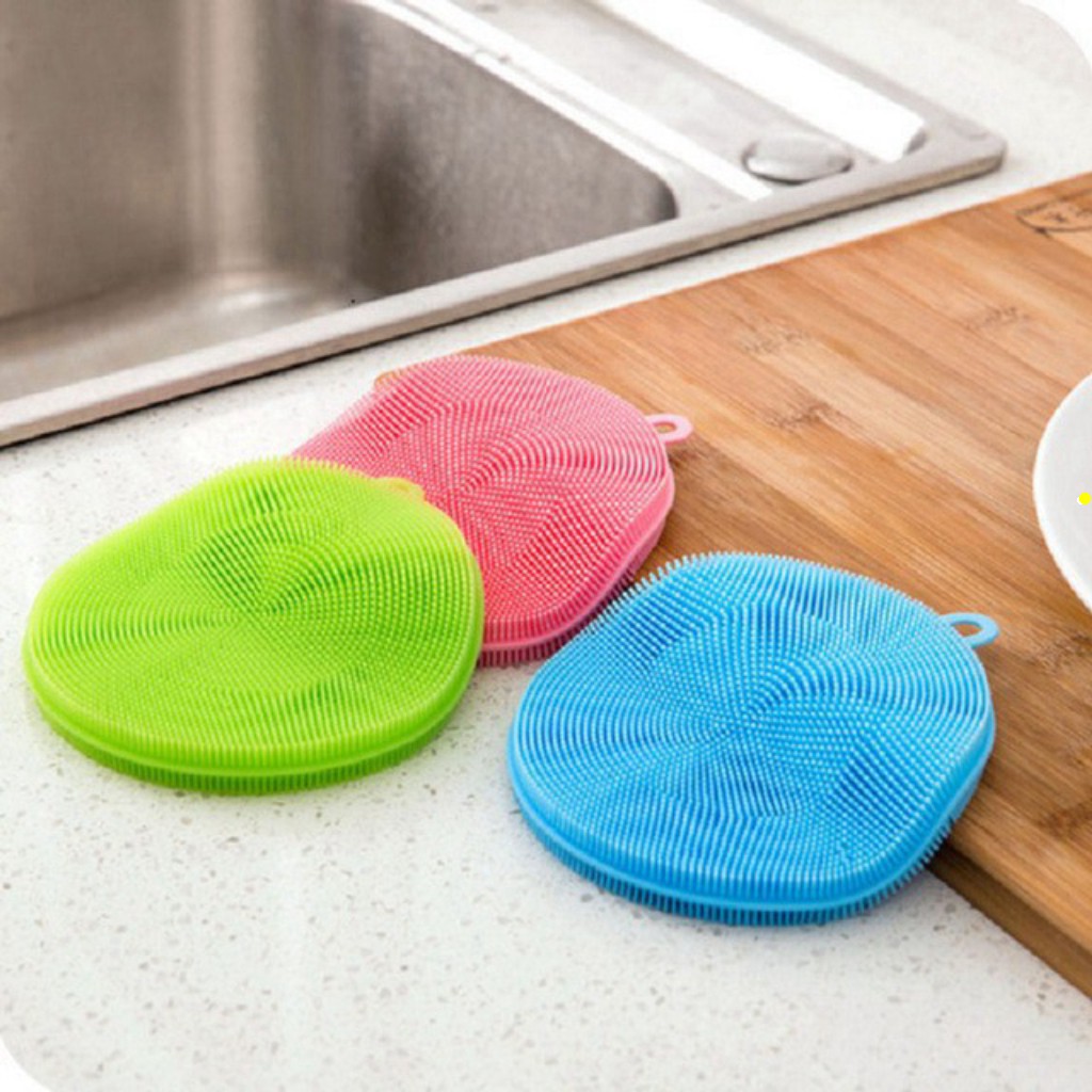 Miếng Rửa Bát SILICON Đa Năng Siêu Bền [ MIẾNG RỬA BÁT SILICON ]