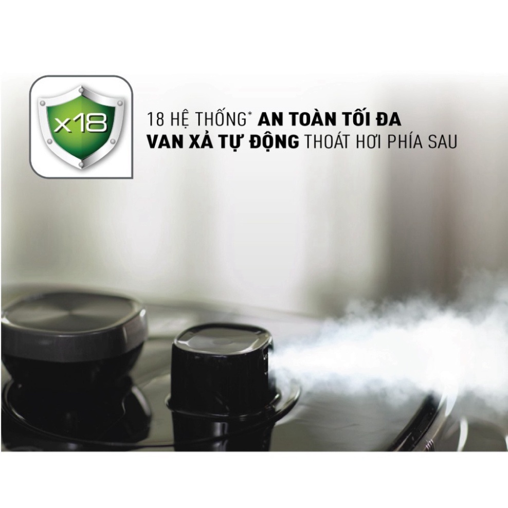 Nồi áp suất Tefal Smart Pro IH Multicooker CY638868 - 1300W, 5L - Hàng Chính Hãng